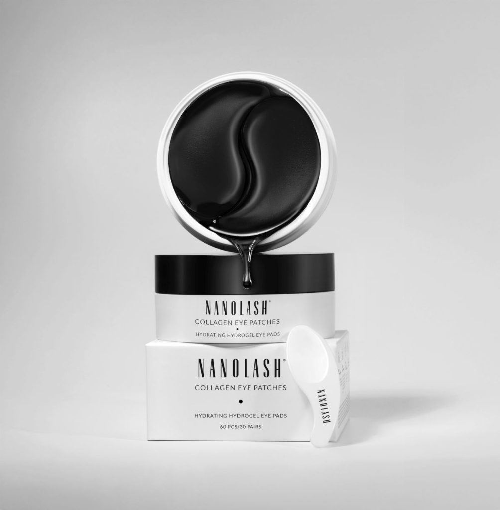 nanolash parches para ojos de hidrogel